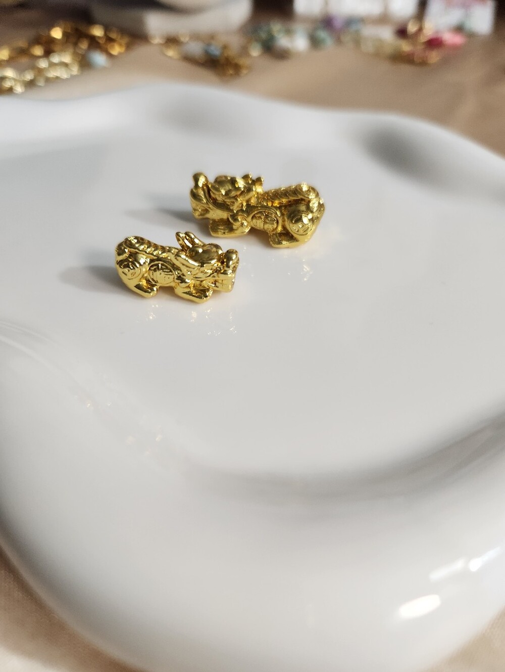 2 Pixiu Charms For Bracelets